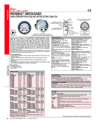 Thumbnail of document Brochure - 3000MR(S) Photohelic Switch/Gage